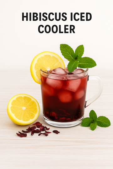 Hibiscus Iced Cooler