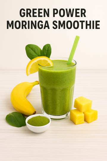Green Power Moringa Smoothie