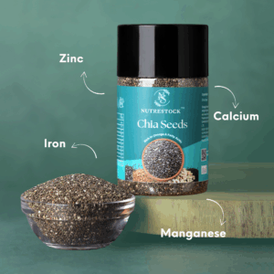 Chia Seeds – 250g | Premium Quality Superfood for Omega-3 & Fiber