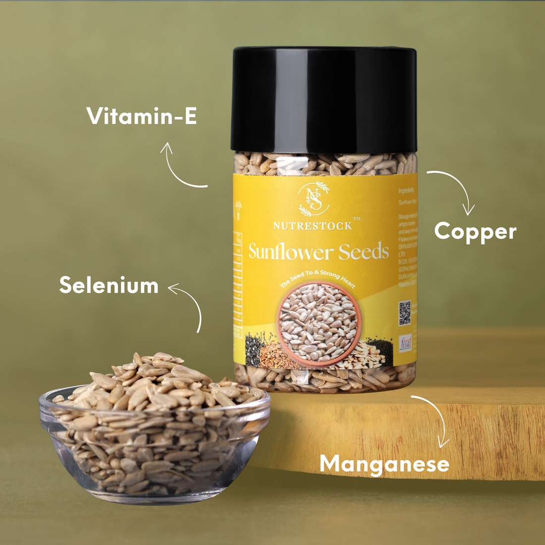 Chia & Sunflower Seeds Combo (250g each) | Superfood Duo for Digestion & Energy