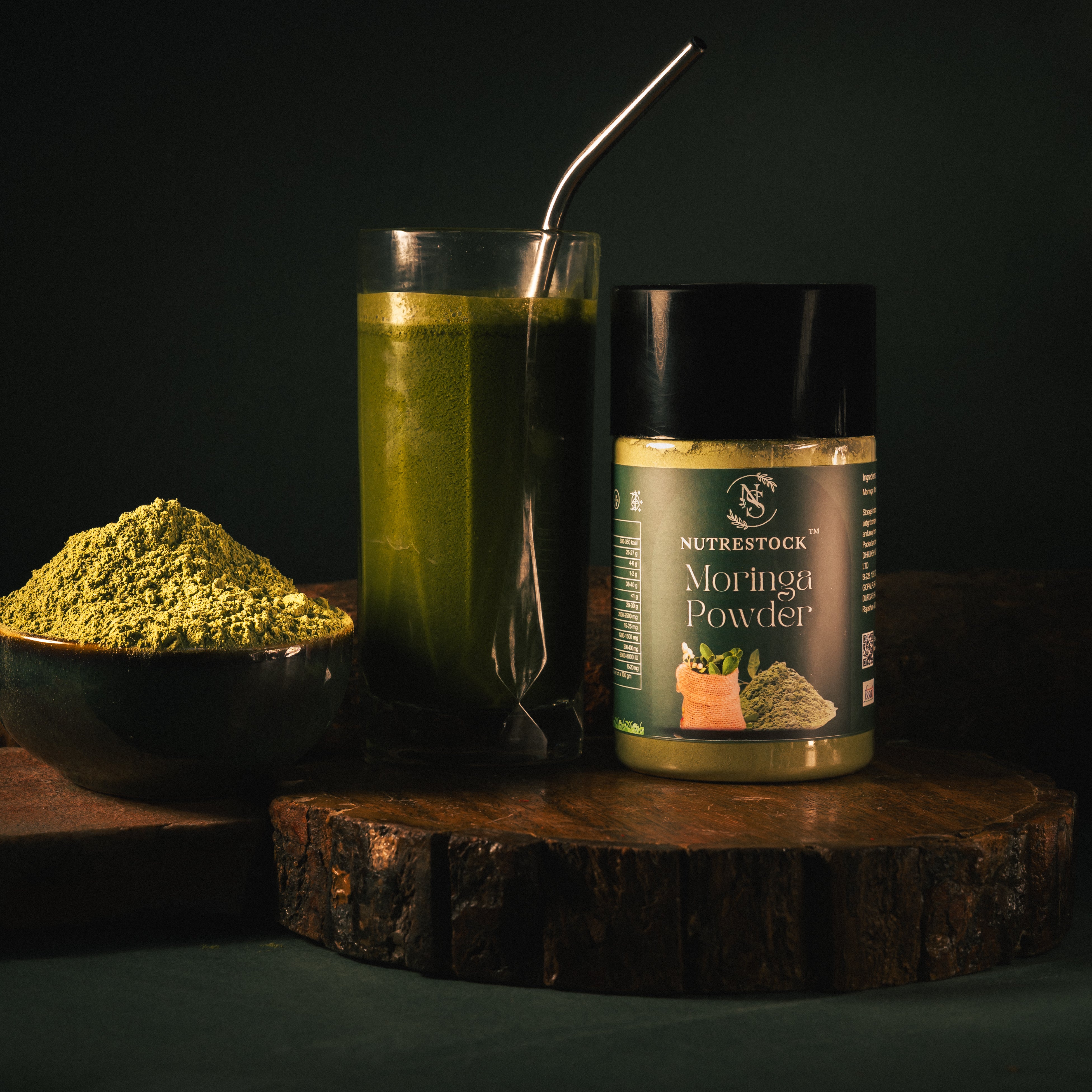 Moringa Powder – 200g | 100% Pure Superfood for Energy & Immunity