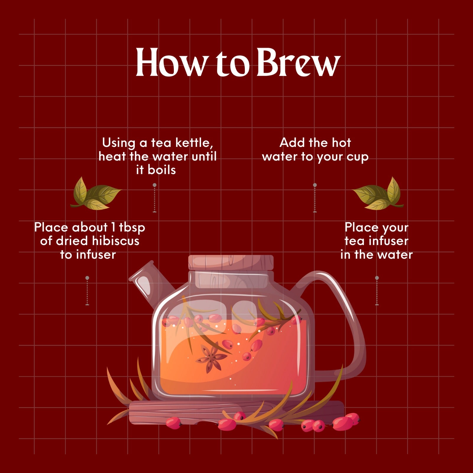 Radiant Hibiscus Herbal Tea – 50g | Revitalize Skin & Support Heart Health Naturally