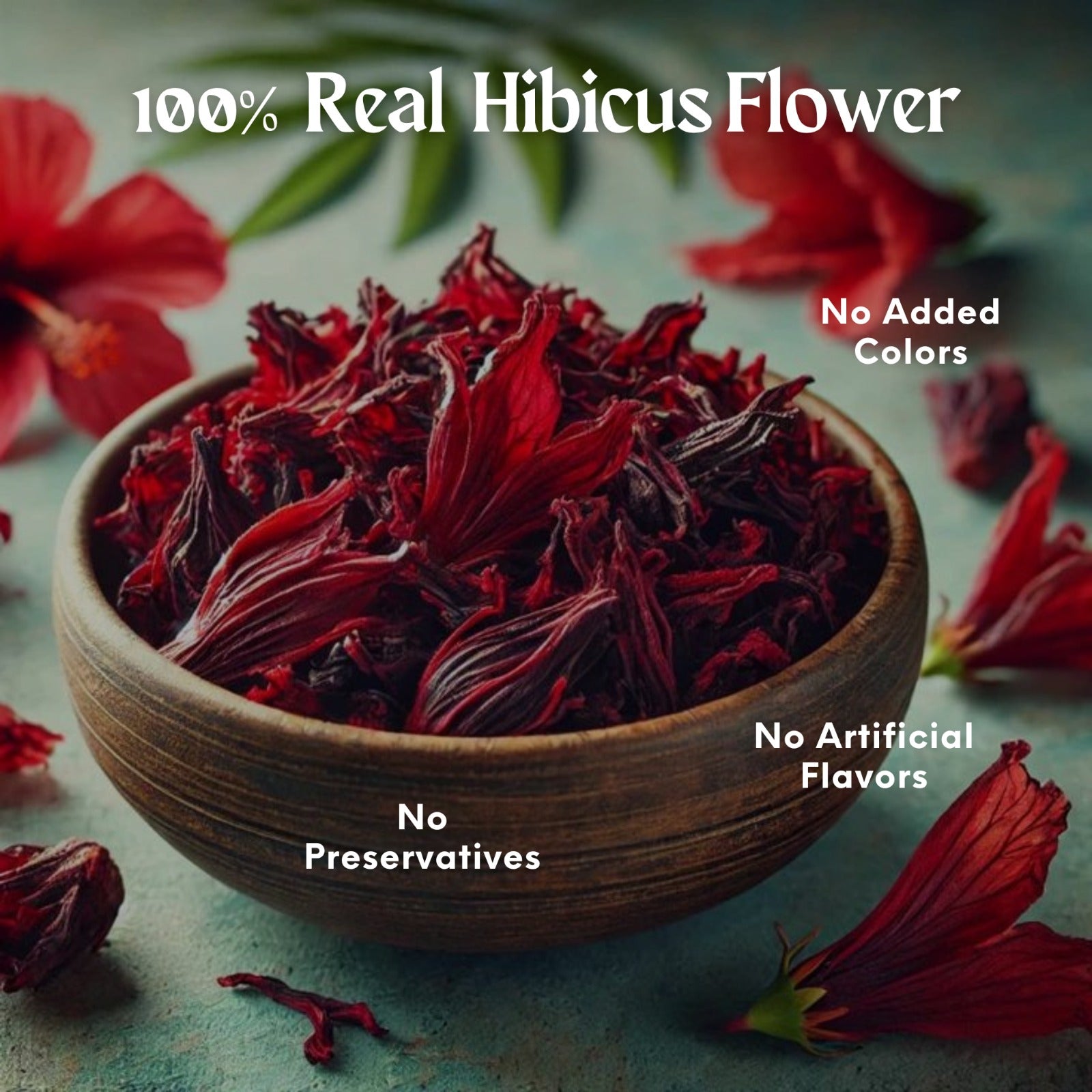 Radiant Hibiscus Herbal Tea – 50g | Revitalize Skin & Support Heart Health Naturally