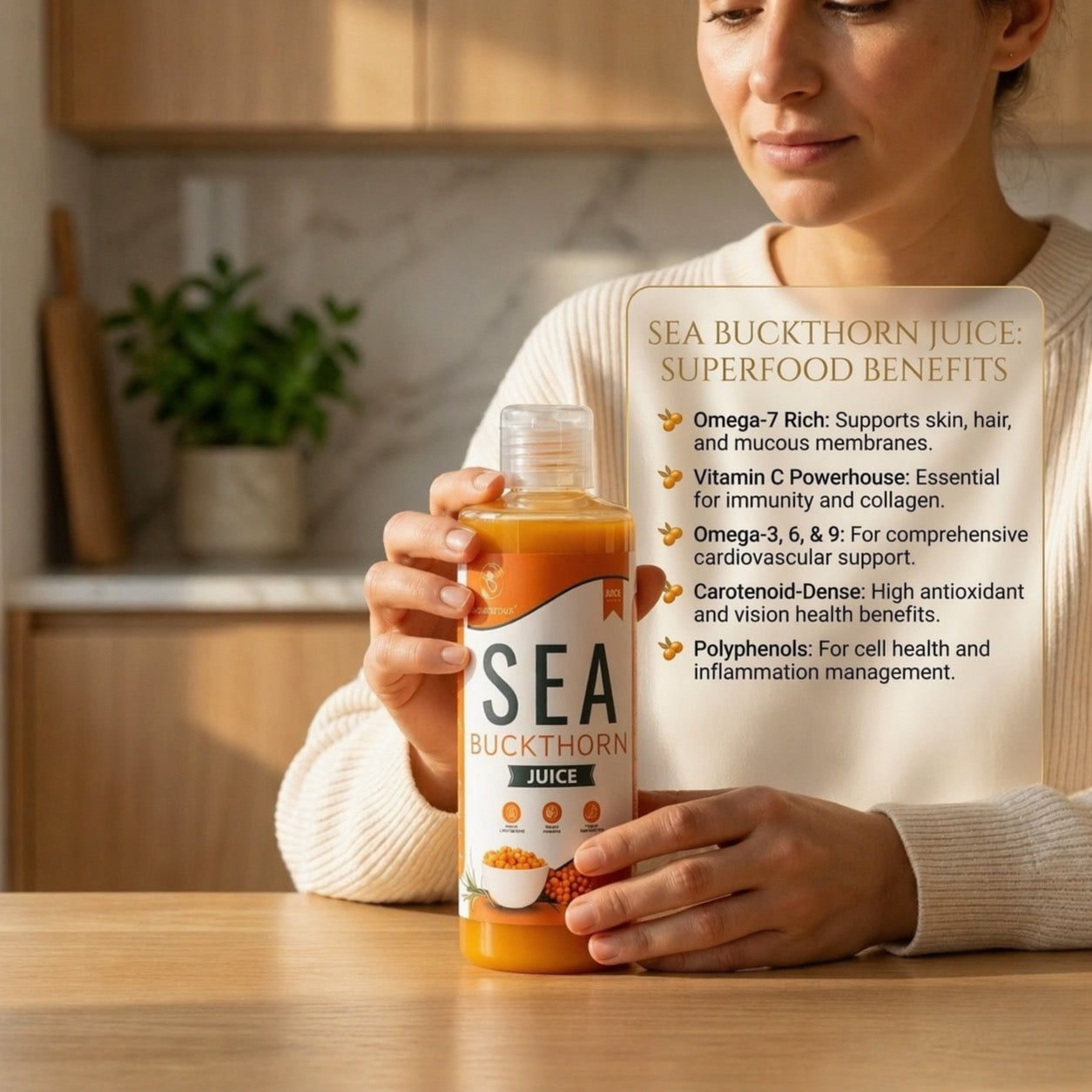 Nutrestock Himalayan Sea Buckthorn JUICE (500 ml)