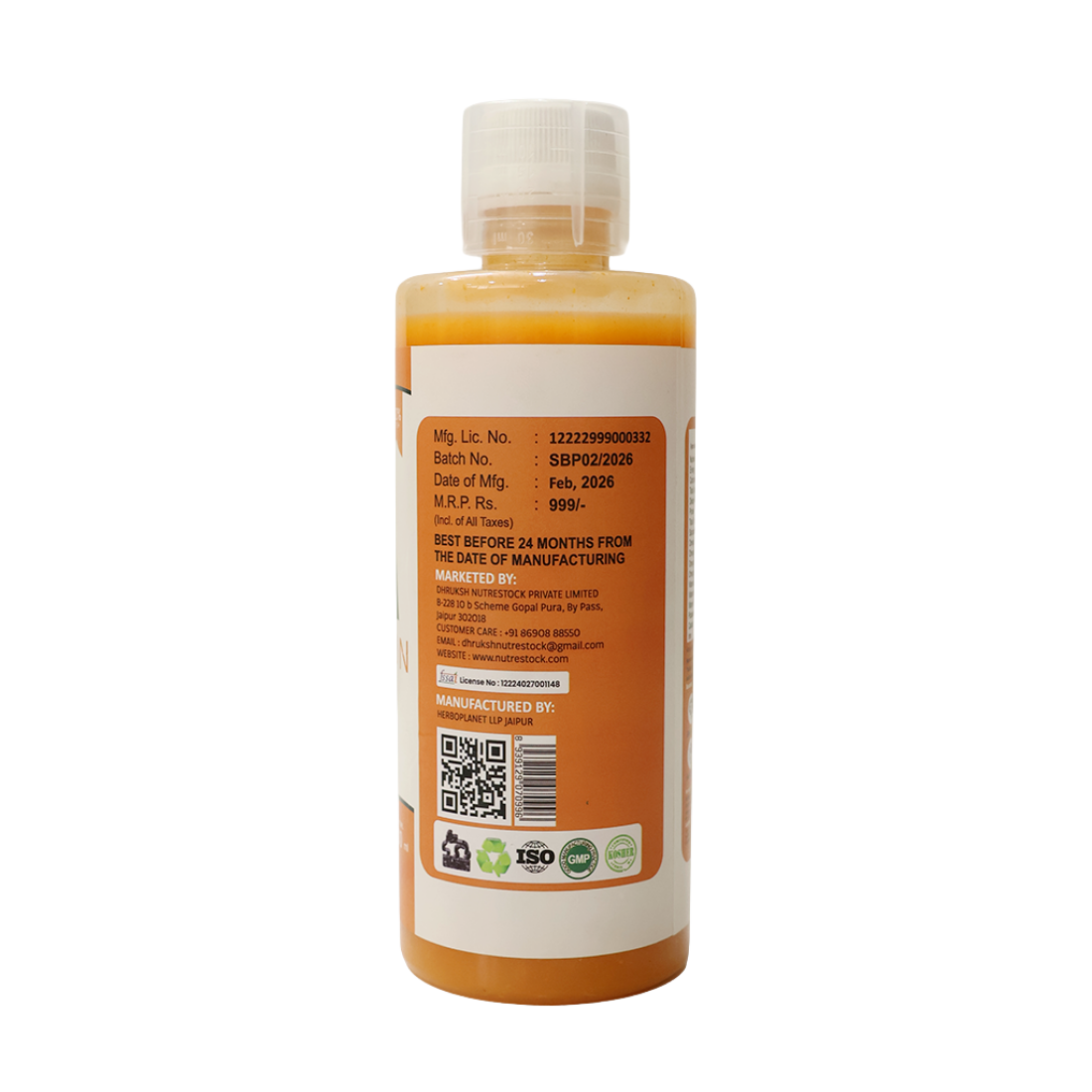 Nutrestock Himalayan Sea Buckthorn JUICE (500 ml)