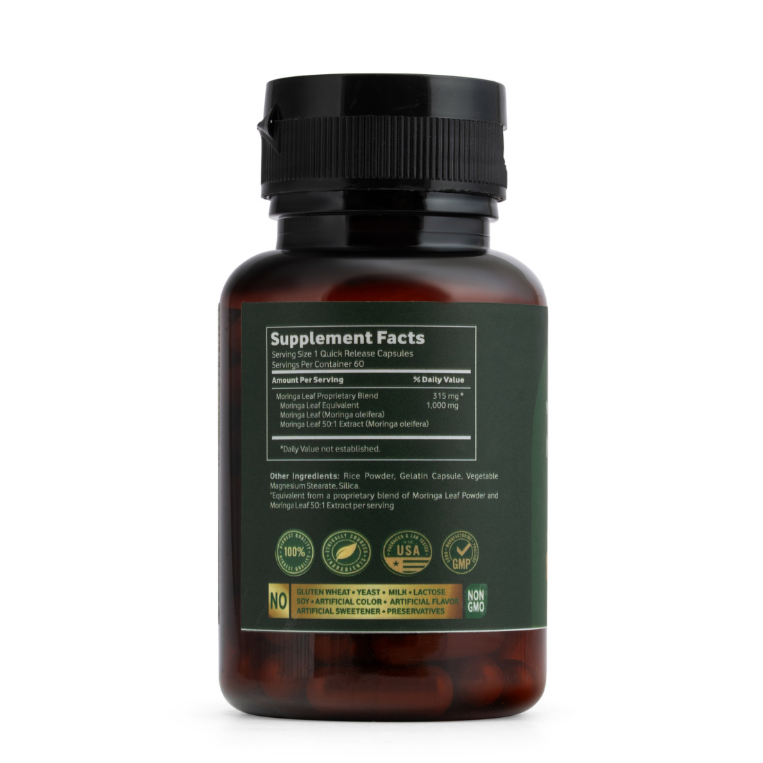 Moringa Capsules – 60 Caps | Daily Energy & Detox Support