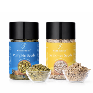 Pumpkin & Sunflower Seeds Combo (250g each) | Premium Superfood Mix for Immunity