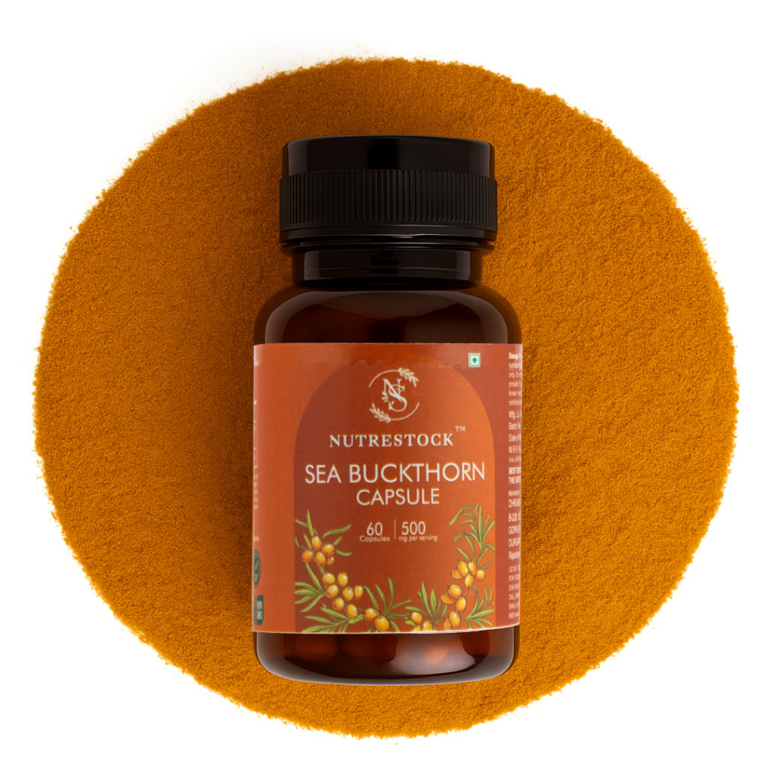Sea Buckthorn Capsules – 60 Caps | Natural Source of Omega & Vitamin C