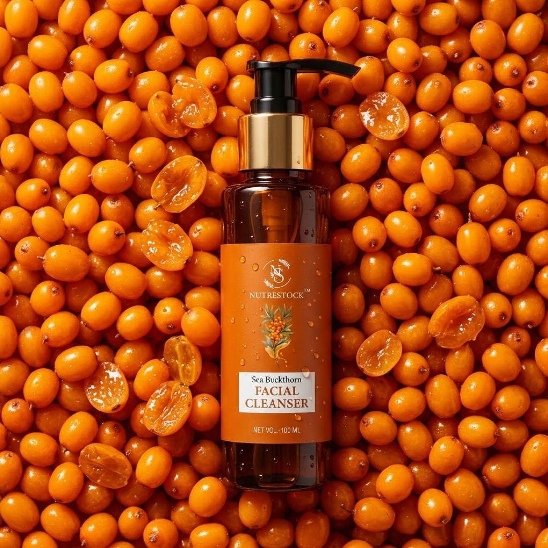 Sea Buckthorn Facial Cleanser for Fresh, Clean & Healthy-Looking Skin