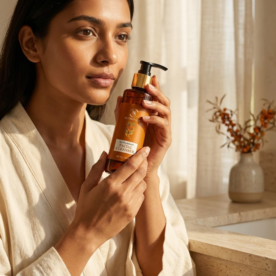 Sea Buckthorn Facial Cleanser for Fresh, Clean & Healthy-Looking Skin